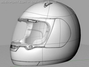 arai astroj helmet Model 3D