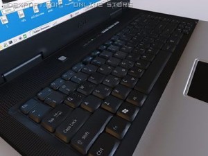 acer 1672wlmi laptop 3D Модель