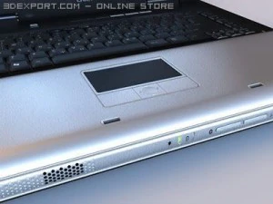 acer 1672wlmi laptop 3D Model