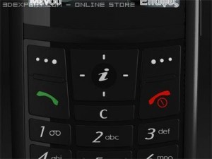 samsung x820 mobile phone Model 3D