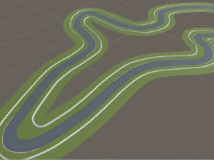 레이스 트랙 66 3D 모델