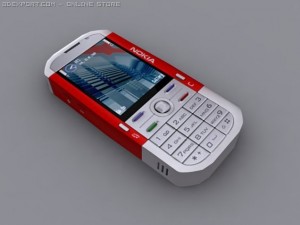 nokia 5700 Modello 3D
