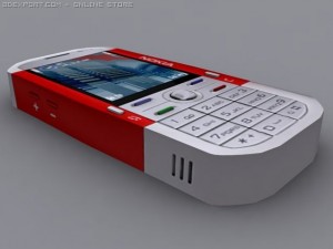nokia 5700 Modello 3D