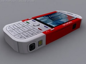 nokia 5700 Modello 3D
