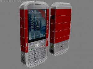 nokia 5700 Modello 3D