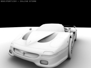 ferrari f50 3D Модель