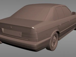 bmw e34 1995 for 3d printer 3D Print Model