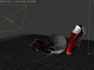 adidas predator 3d shoes soccer indoor 3D Model