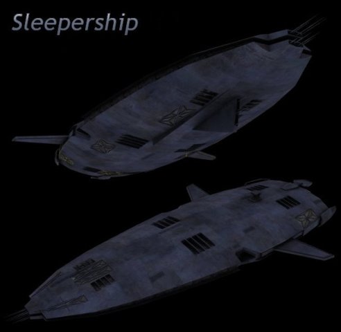 sleepership Modelo 3D .c4d .max .obj .3ds .fbx .stl .blend 