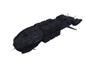 eris transport ship 3D Model