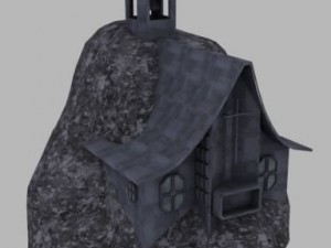 church asteroid 3D Model