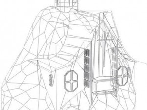church asteroid 3D Model
