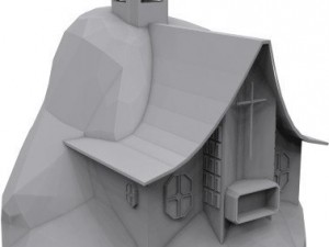 church asteroid 3D Model
