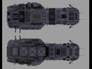 morena smuggler ship Modelo 3D