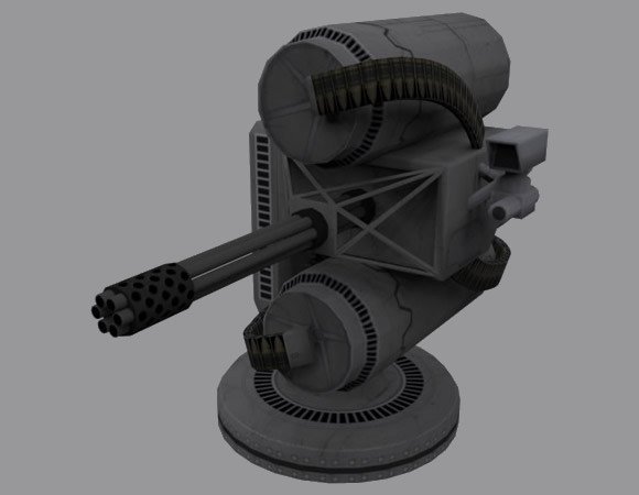 bulletstorm variations 3D Модель .c4d .max .obj .3ds .fbx .stl .blend 