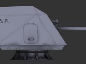57 mm mk 110 variations 3D Модель