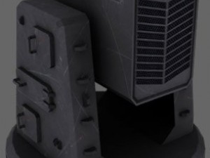 rim116 missile launcher 3D-Modell