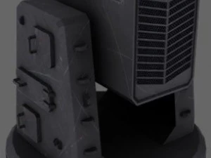 rim116 missile launcher 3D Model