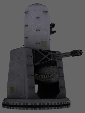 phalanx ciws 3D Model .c4d .max .obj .3ds .fbx .stl .blend 