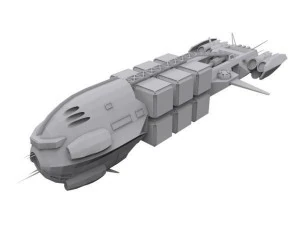 spaceships pack 3D Model