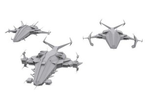 spaceships pack 3D 模型
