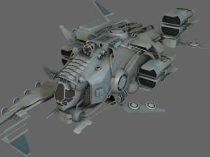 modular ships collection 3D Model