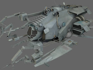 modular ships collection 3D Model