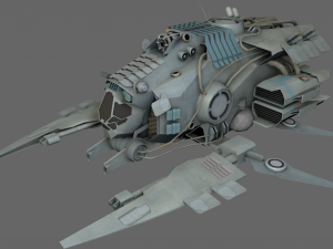 modular ships collection 3D Model