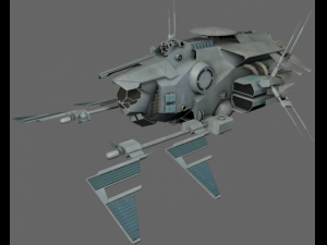 modular ships collection 3D Model