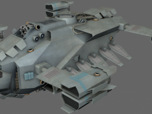 modular ships collection 3D Model