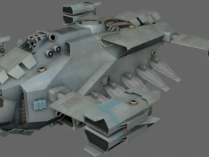 Sammlung modularer Schiffe 3D Modell