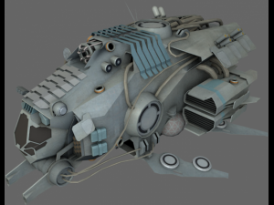 modular ships collection 3D Model
