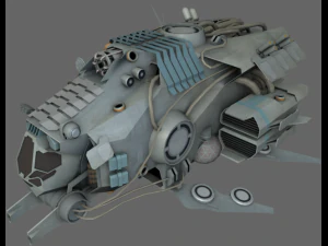 Sammlung modularer Schiffe 3D Modell
