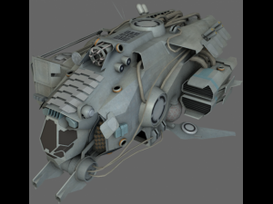 modular ships collection 3D Model