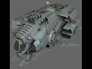Sammlung modularer Schiffe 3D Modell