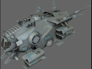 modular ships collection 3D Model