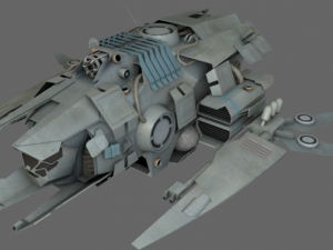 modular ships collection 3D Model