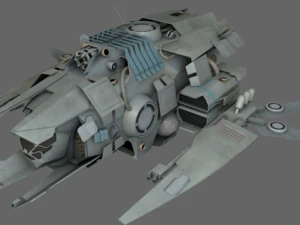 Sammlung modularer Schiffe 3D Modell