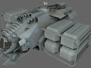 modular ships collection 3D Model