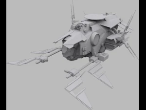 Sammlung modularer Schiffe 3D Modell