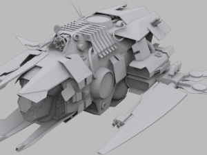 modular ships collection 3D Model