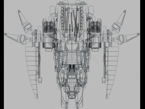 modular ships collection 3D Model
