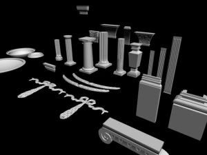 arch elements 3D Model