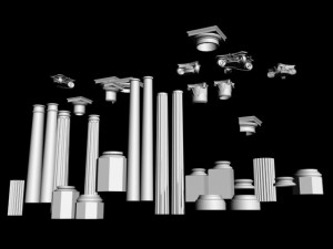 column Modelo 3D