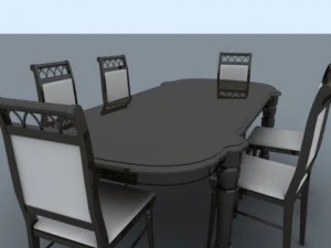 стол 3D Модель