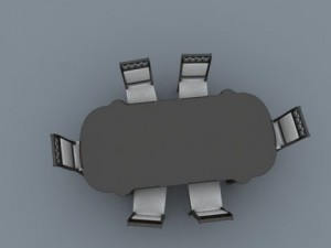 table Modello 3D