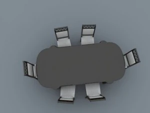 стол 3D Модель