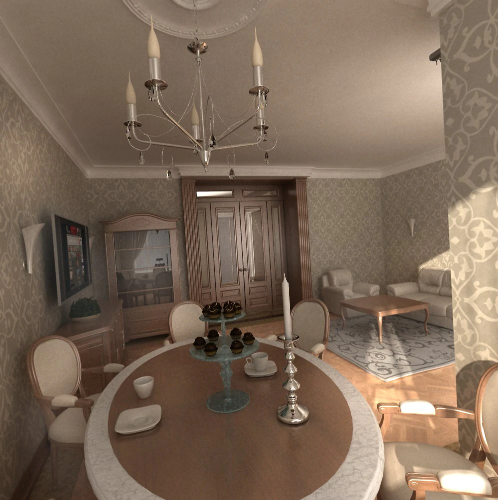 salon Model 3D .c4d .max .obj .3ds .fbx .stl .blend 