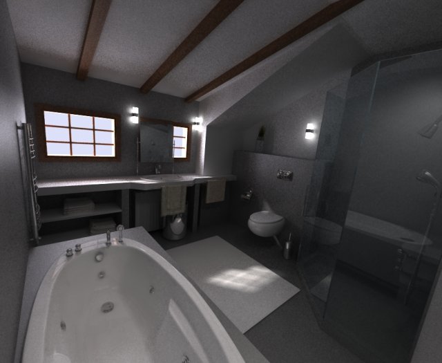 bathroom 3D मॉडल .c4d .max .obj .3ds .fbx .stl .blend 