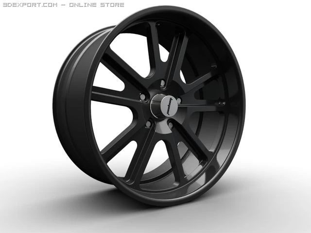 bonspeed big block wheel 3D Model .c4d .max .obj .3ds .fbx .stl .blend 